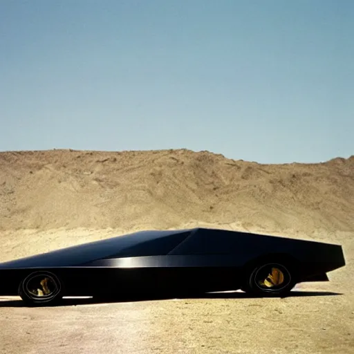 Image similar to a photo of the car from knight rider