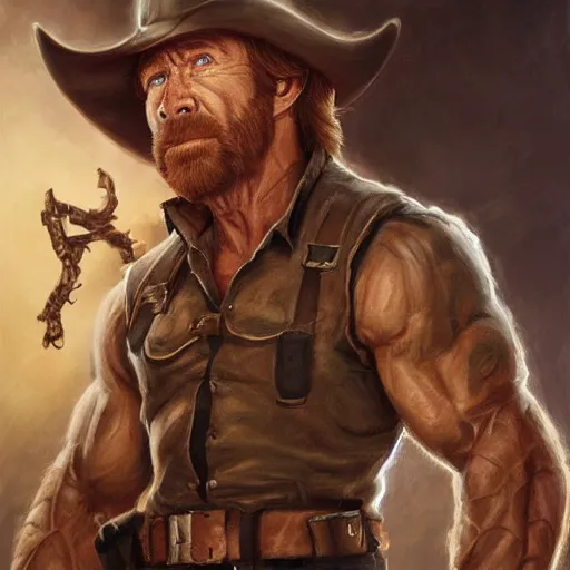 Prompt: Chuck Norris drinking milk in the style of Justin Gerard, realistic painting, Digital art, realistic, very detailed, High definition, trending on Artstation