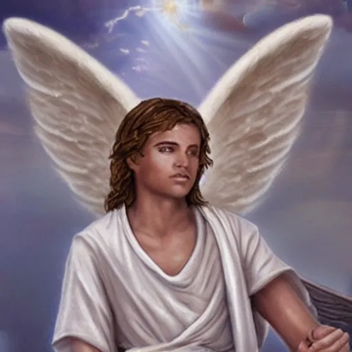 Image similar to Biblically portrayed angel