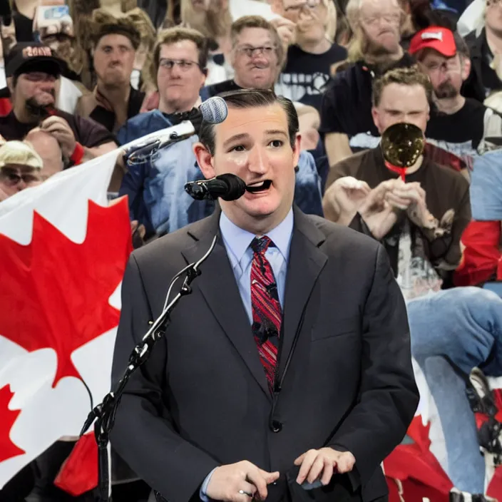 Prompt: ted cruz moving band to canada