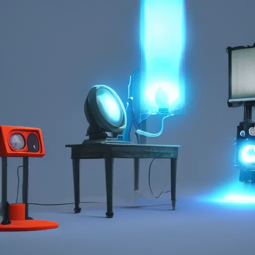 Image similar to devices from an alternate time line, octane render, technology.
