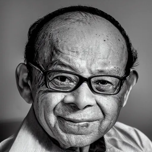 Prompt: mohammad hatta, perfect faces, lighting, 5 0 mm, award winning photography