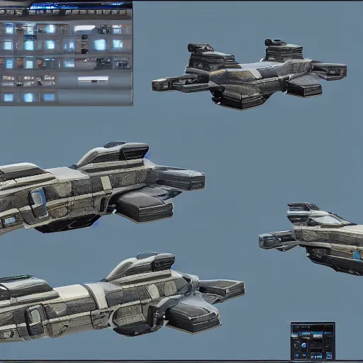 homeworld 3 ship designs unreal engine 3 d models 4 k | Stable ...