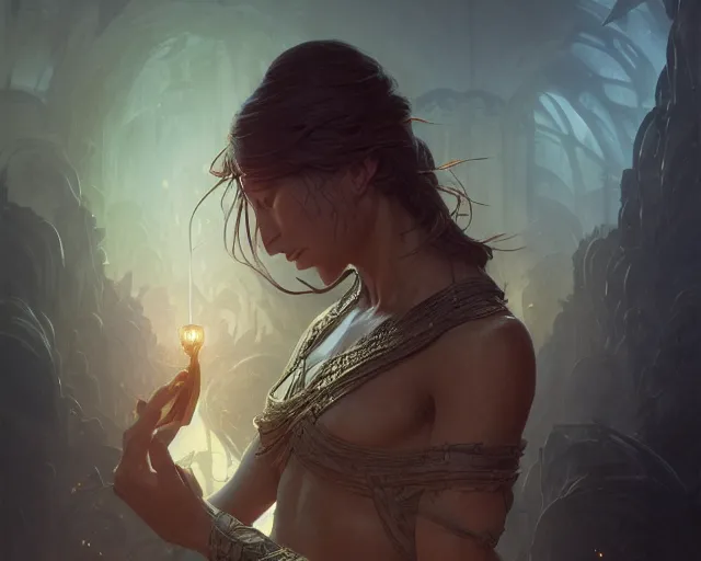 Image similar to photography of antony gormley, deep focus, d & d, fantasy, intricate, elegant, highly detailed, digital painting, artstation, concept art, matte, sharp focus, illustration, hearthstone, art by artgerm and greg rutkowski and alphonse mucha