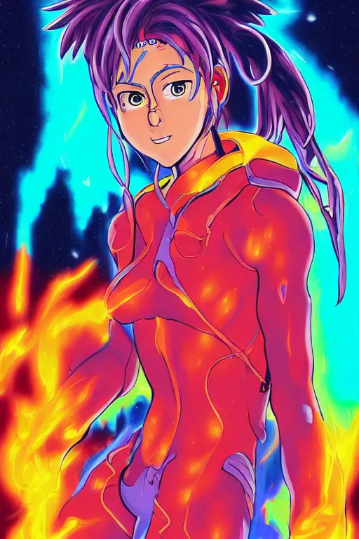 Image similar to a portrait of shakira as evangelion neon genesis, drawn by robbie trevino and dan mumford, poster, digital art, comic art, concept art