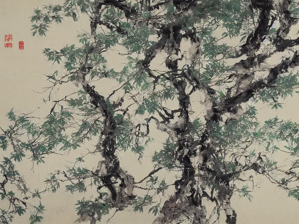 Image similar to painting by huang gongwang