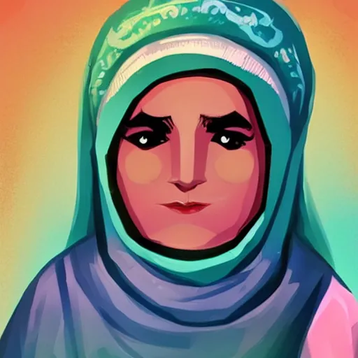 Image similar to a babushka in the style of a quaint wholesome indie game that costs ten dollars and has an undercurrent of trauma