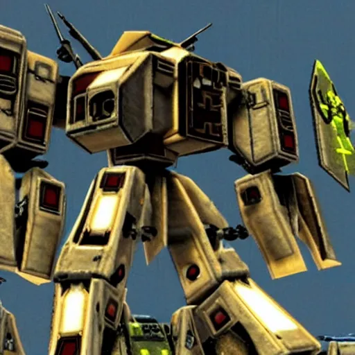 Image similar to mechwarrior 2, mecha warrior,