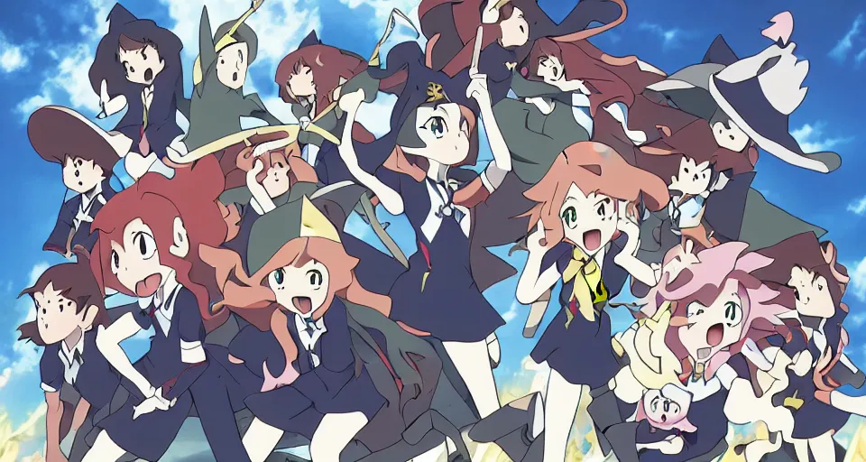 Prompt: “Little witch academia anime”