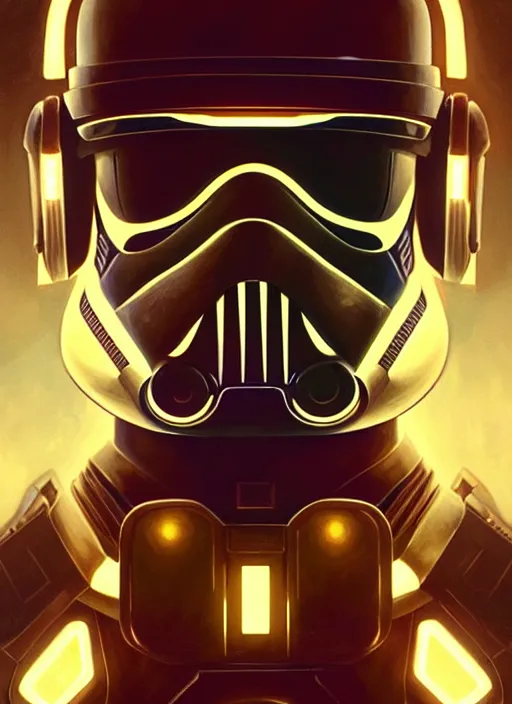 Prompt: symmetry!! portrait of strom trooper, star wars, glowing lights!! intricate, elegant, highly detailed, digital painting, artstation, concept art, smooth, sharp focus, illustration, art by artgerm and greg rutkowski and alphonse mucha