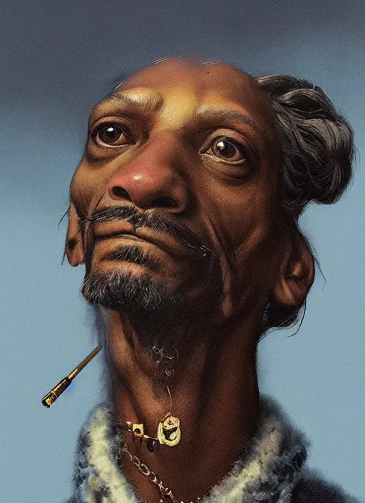 Prompt: snoop smokes the finest preroll, wearing fur coat,digital art,ultra realistic,ultra detailed,art by greg rutkowski,hyperdetailed,detailed face,professional lighting,dramatic,3 point lighting