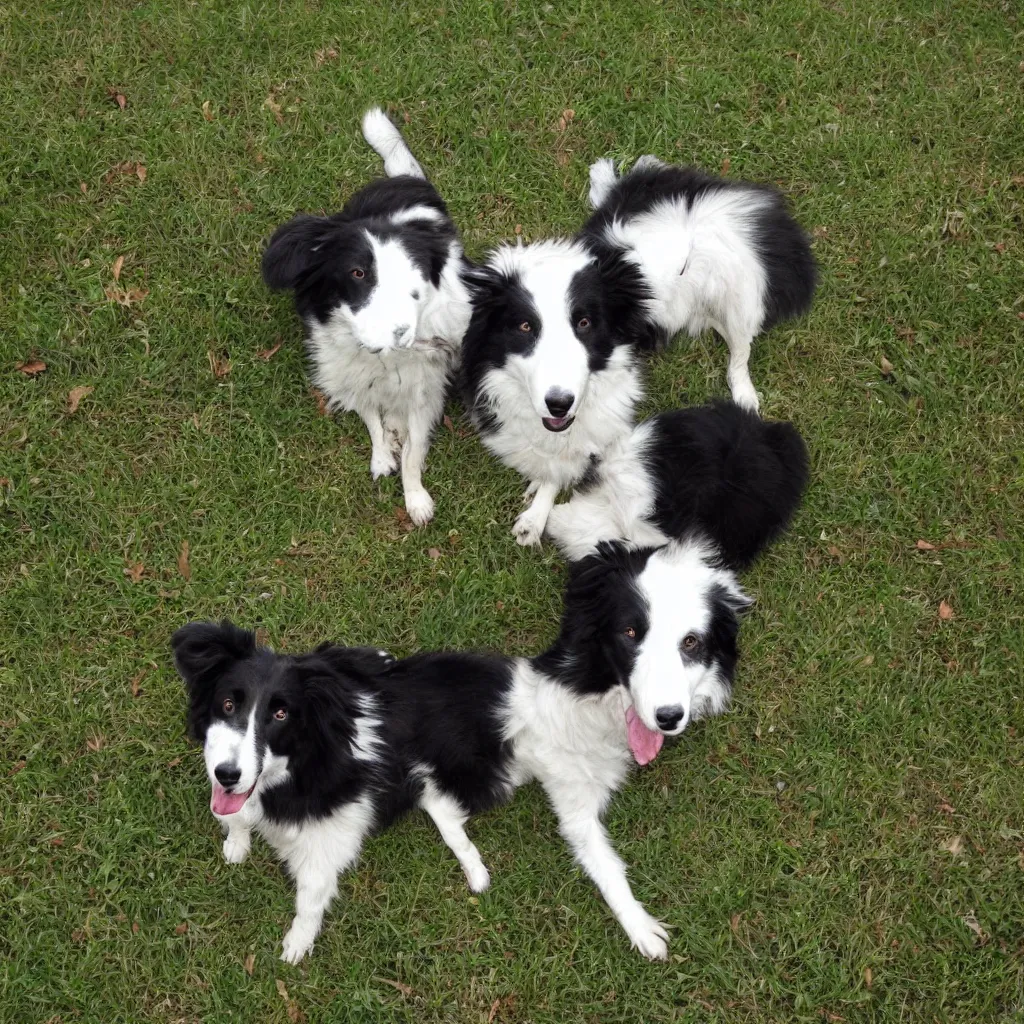 Image similar to where's waldo border collie