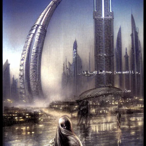 Image similar to gta : dubai by luis royo