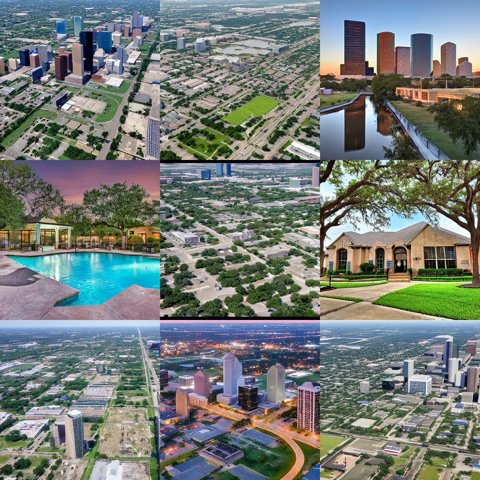 Prompt: montrose area of houston, tx