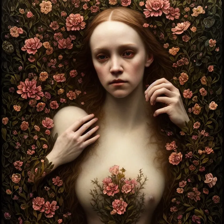 Image similar to ophelia's epic professional digital art, moderate atmospheric lighting, painted, intricate, detailed, fabulous, leesha hannigan, wayne haag, reina rocin, ignacio fernandez rios, mark ryden, iris van herpen,, epic, stunning, magnificent, a lot of wow, cinematic, masterpiece