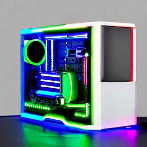 Image similar to gaming guillotine with rgb