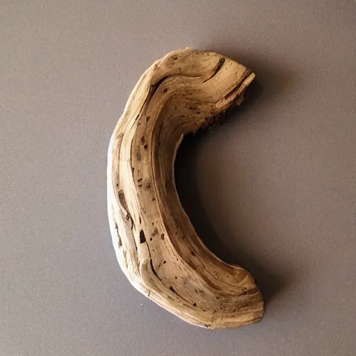 Prompt: an extra curvy piece of driftwood