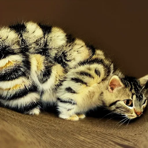 Image similar to caterpillar cat