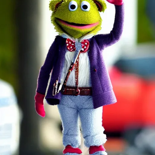 Image similar to Olivia Wilde as a muppet