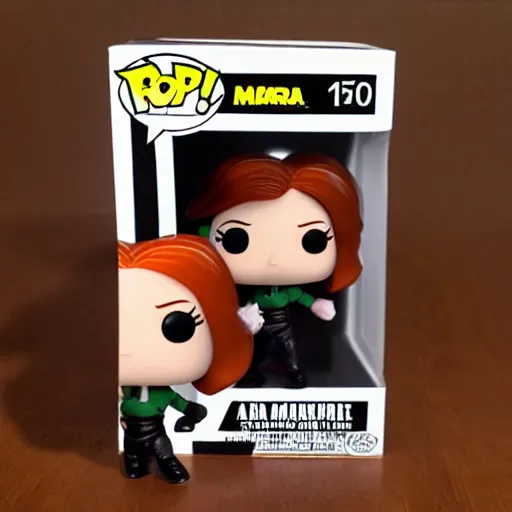 Image similar to a mara jade skywalker funko pop