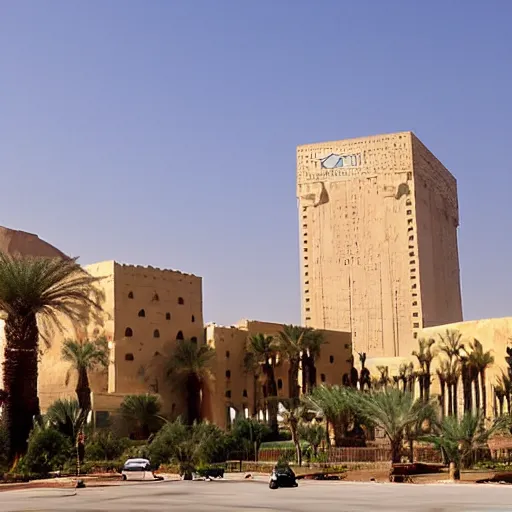 Prompt: The luxor casino in cairo