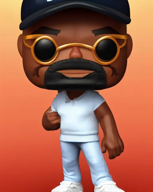 Prompt: full body 3d render of Samuel L. Jackson as a funko pop, studio lighting, white background, blender, trending on artstation, 8k, highly detailed