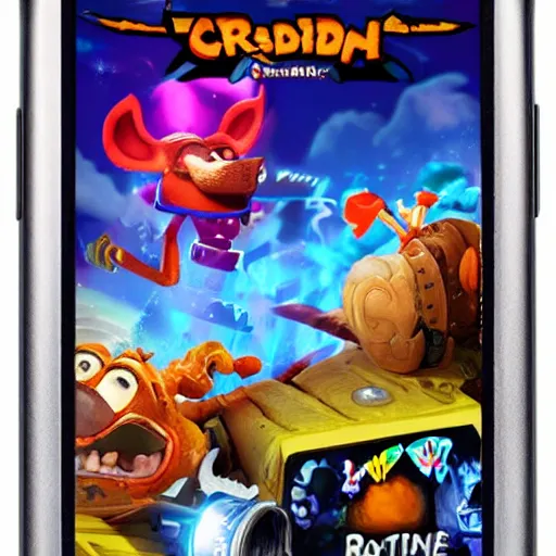 Prompt: crash bandicoot-n9