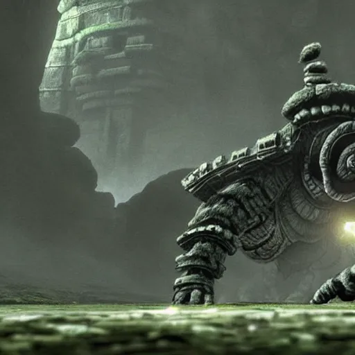 shadow of the colossus 3rd boss wallpaper Desktop by empessah on