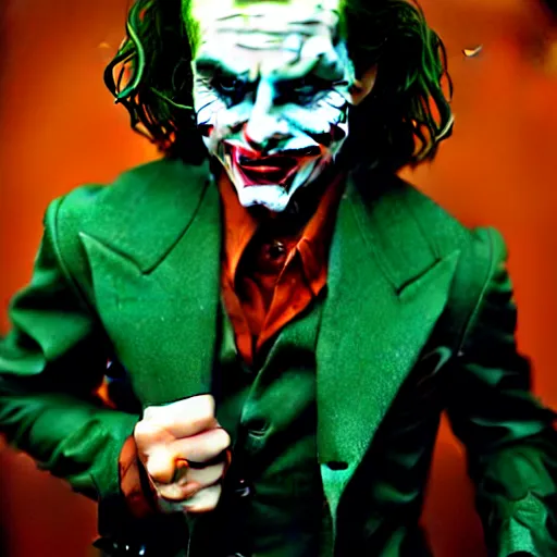 Prompt: uhd photorealisitc candid photo of tom cruise as the joker. correct makeup. correct face, accurate face. photo by annie leibowitz and steve mccurry