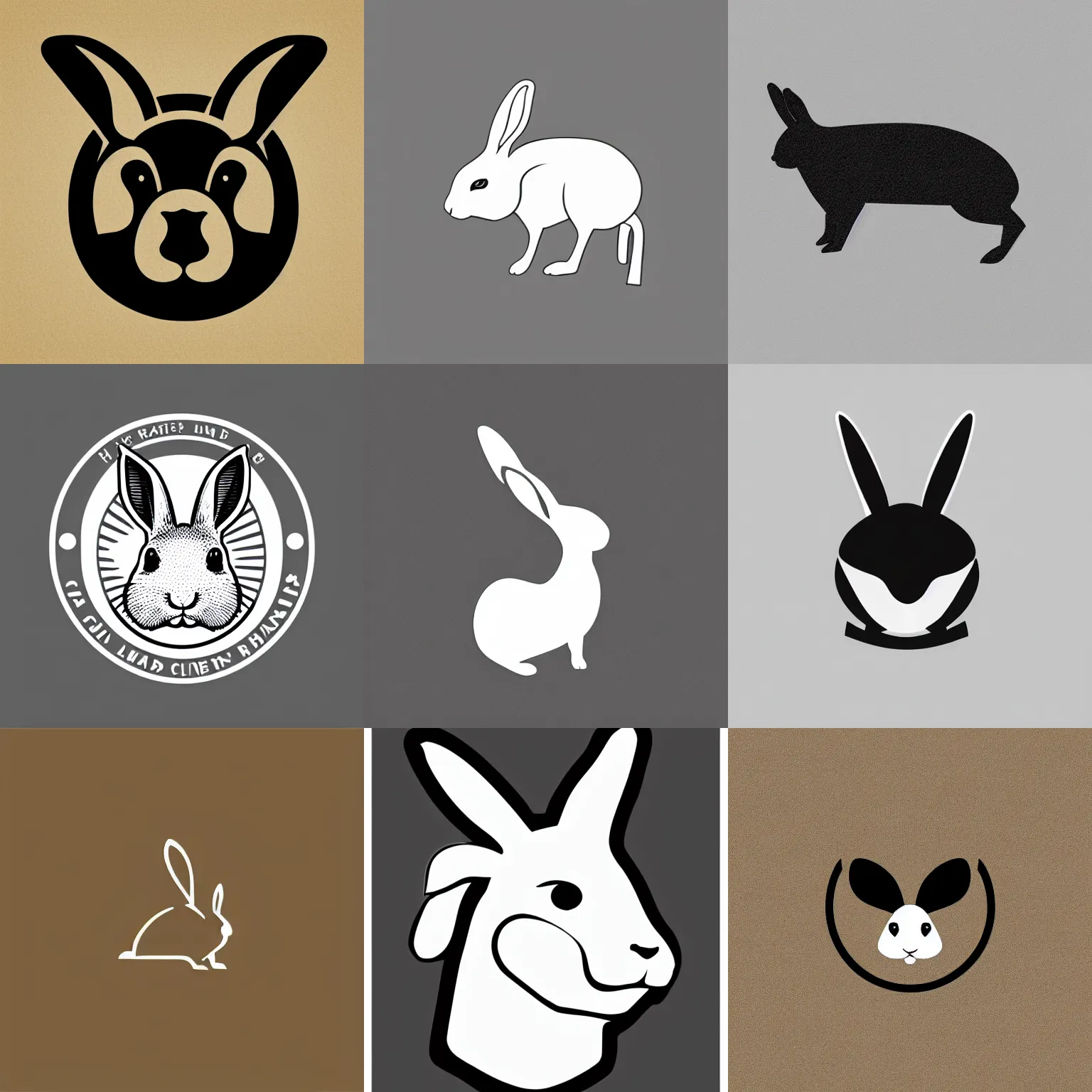 30 Cute Designs of Rabbit Logo | Naldz Graphics