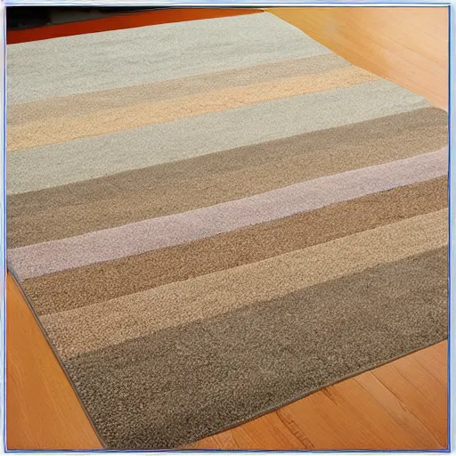 Image similar to Soft and fresh color geometric pattern carpet