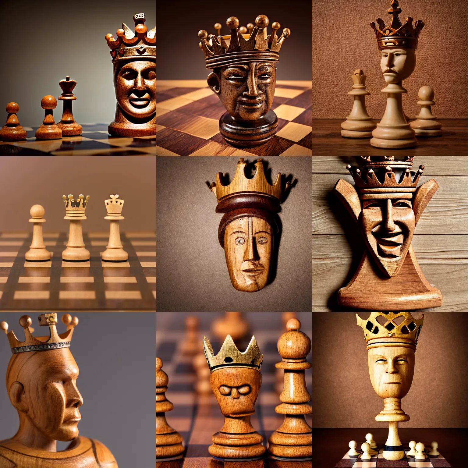 ArtStation - The King Chess Piece (Regal fFce-Off)