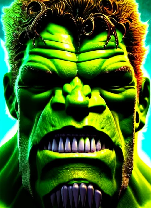 portrait of james hetfield as the hulk, hyperdetailed | Stable ...