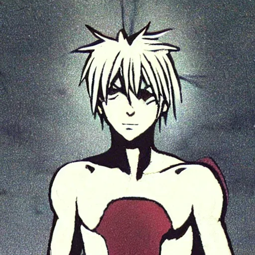 Prompt: Vanitas stares into the abyss