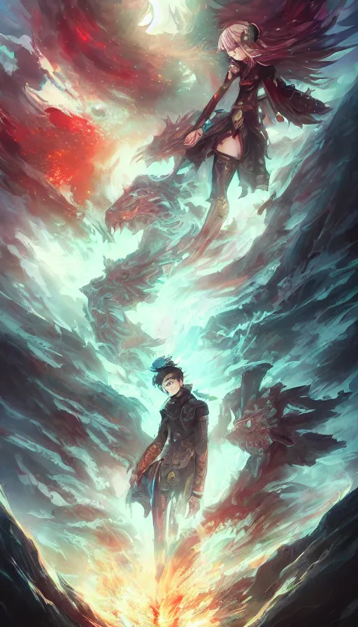 Image similar to the end of the world, by ross tran