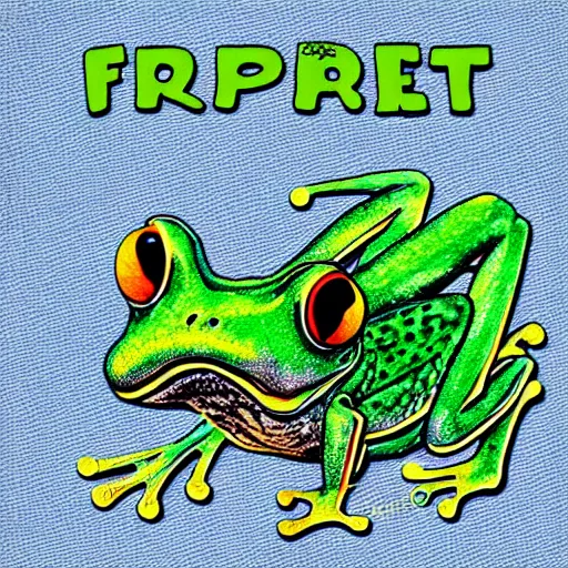 Prompt: frog mythical creature