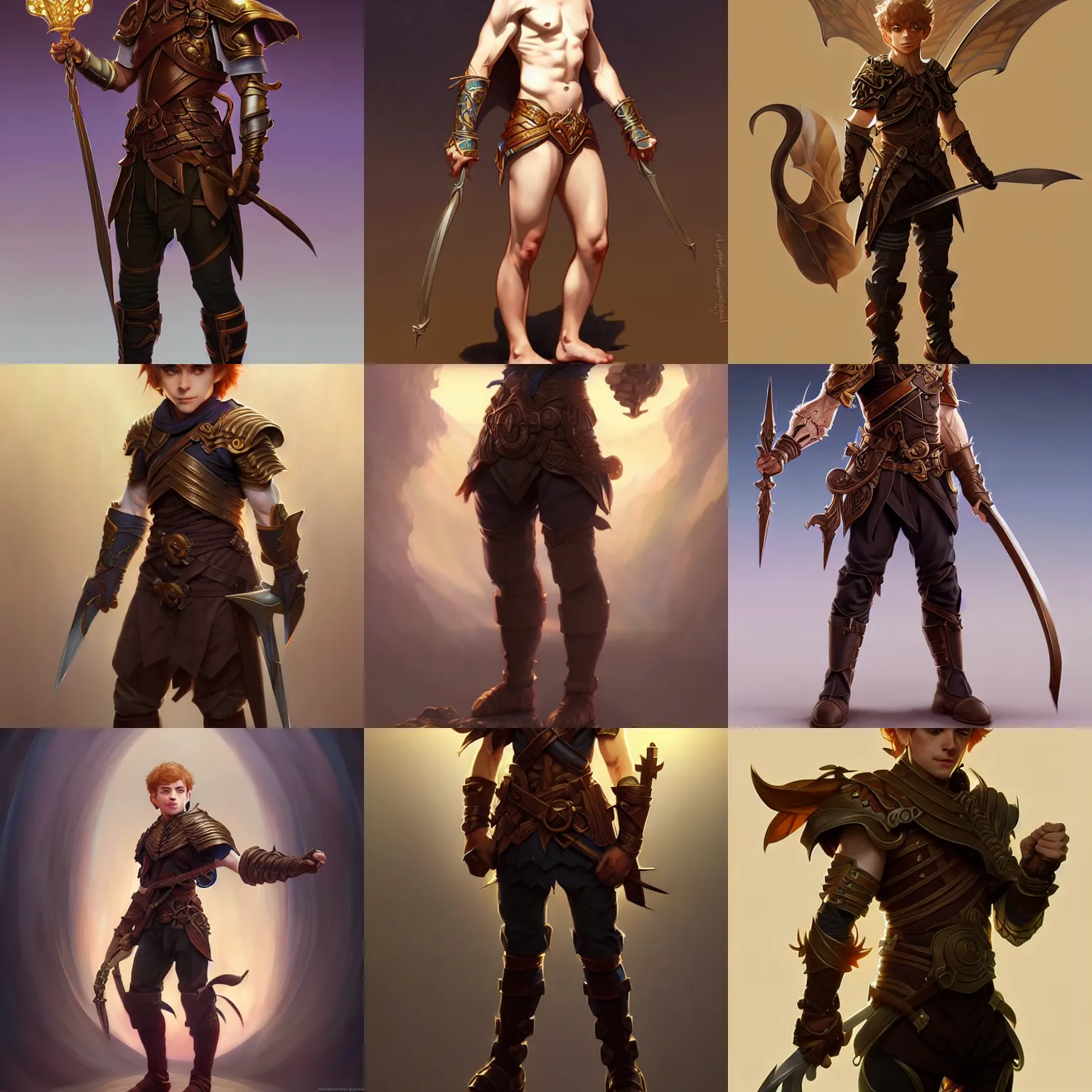 ArtStation - Fantasy Character Anime Boy