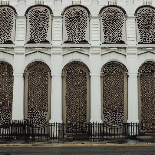 Prompt: trypophobia in new orleans