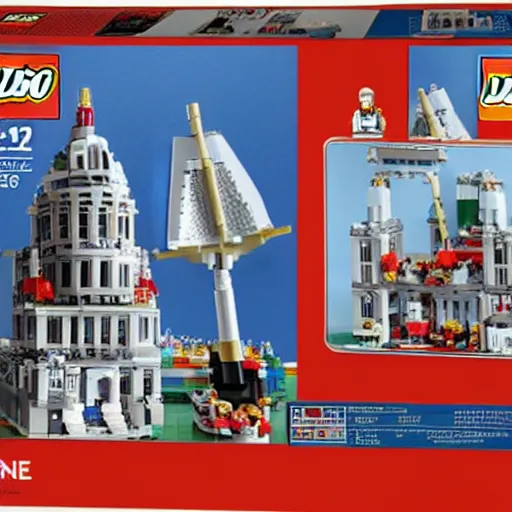 Prompt: 2 0 2 0 election lego set