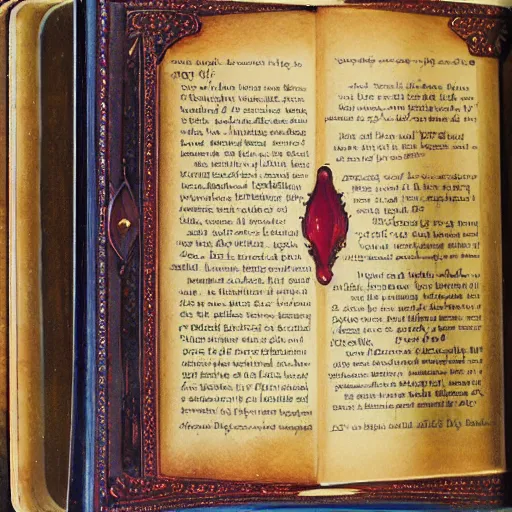 Image similar to exquisite magic book