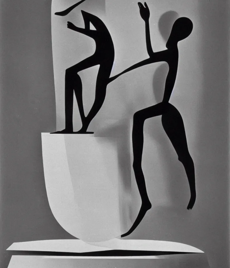 Image similar to statue by laszlo moholy nagy