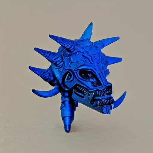 Prompt: demogorgon wearing blue earrings