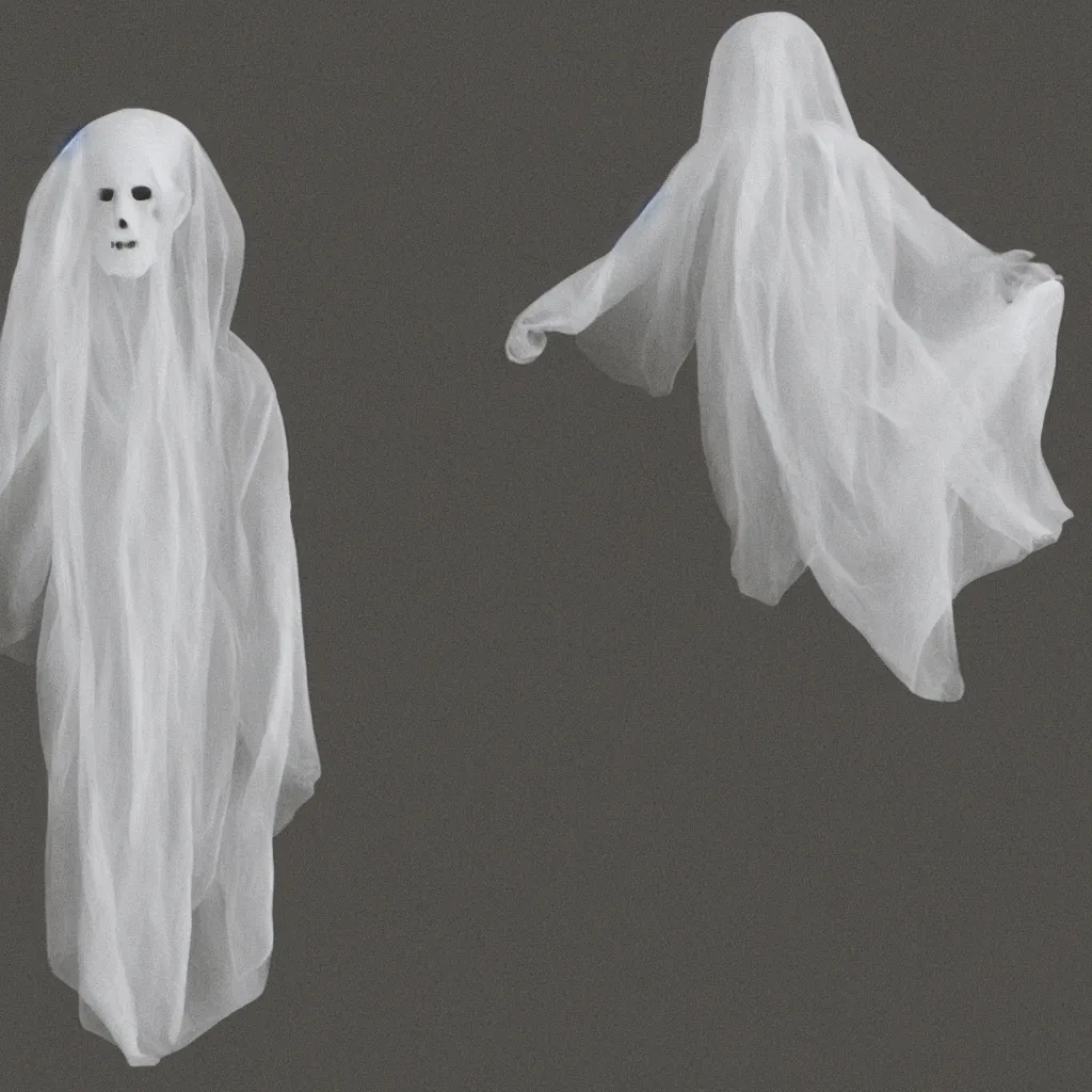 Prompt: pale ghost entity