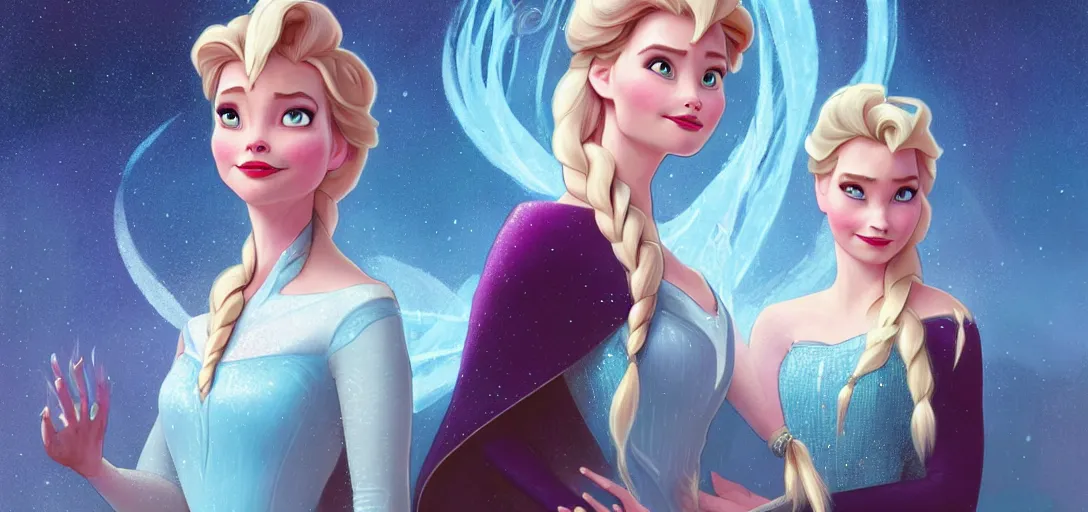Frozen - Elsa - v1.0, Stable Diffusion LoRA