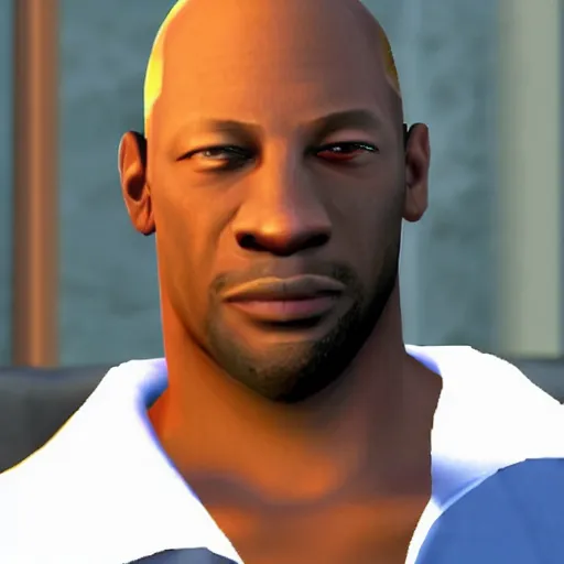 Prompt: Carl Johnson from gta san andreas Converts to islam