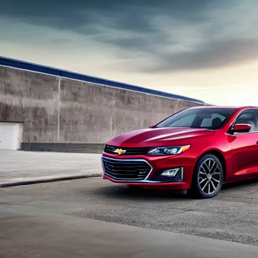 Image similar to red white and blue 2019 Chevy Malibu LT