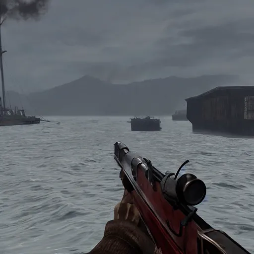 Prompt: titanic in red dead redemption c - 1 6