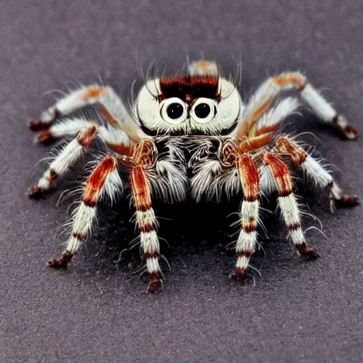 Prompt: car jumping spider hybrid