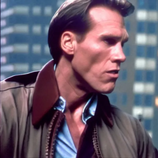 Image similar to Live Action Still of Jerma in Die Hard, real life, hyperrealistic, ultra realistic, realistic, highly detailed, epic, HD quality, 8k resolution, body and headshot, film still