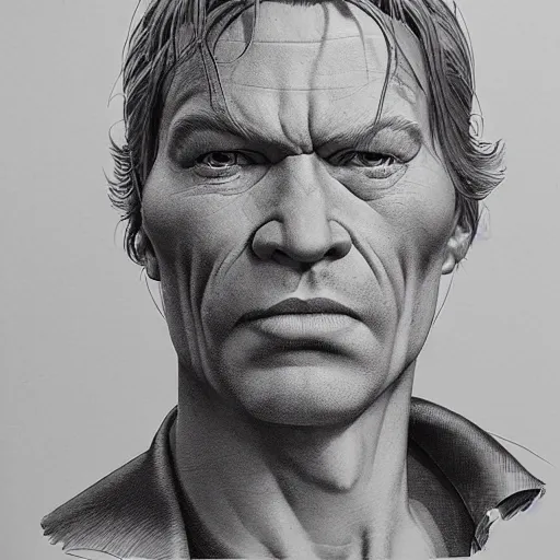 Image similar to a beautiful detailed 3 d matte portrait of uuno turhapuro, by glenn fabry, high details